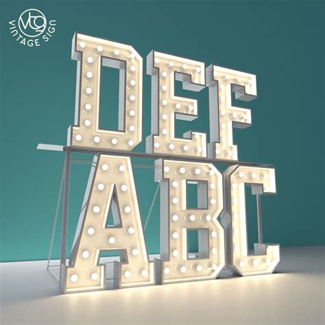 dimensional letters on metal box|dimensional lighting letters.